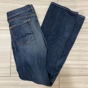 7 for all mankind women’s jeans 28 bootcut long